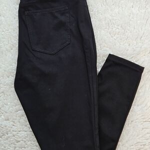 Time and Tru Black High Rise Leggings